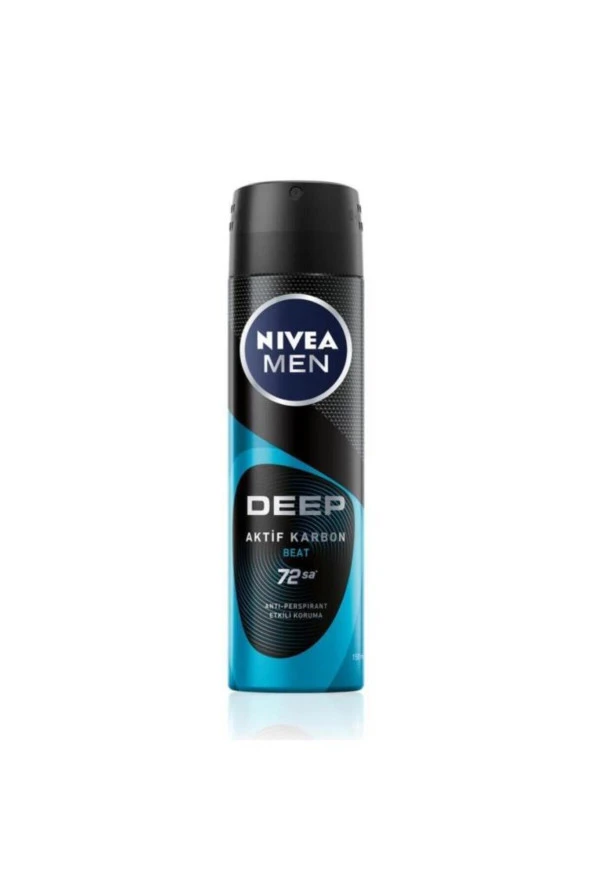 Nivea Men Erkek Sprey Deodorant Deep Beat 150ml An - 2