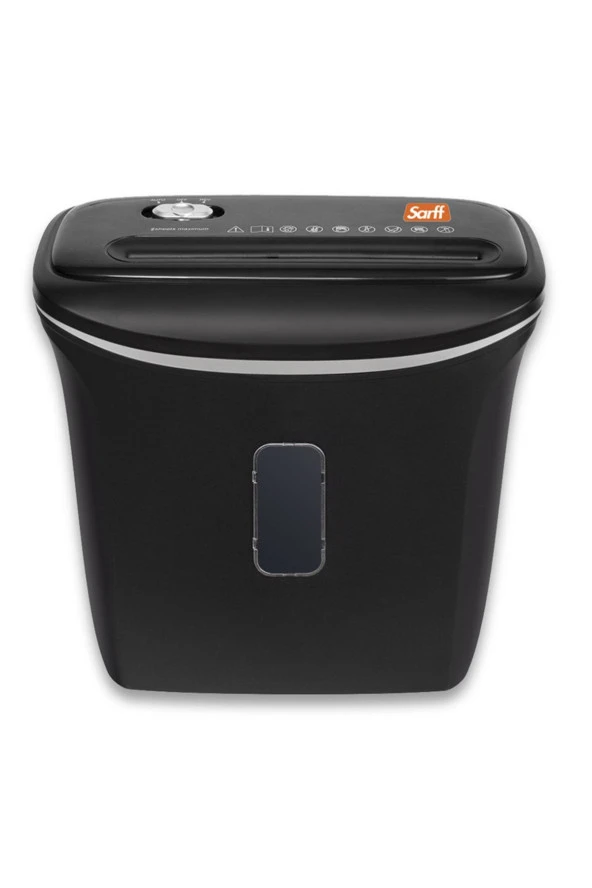 SARFF PS200 Evrak imha Makinesi 6 Sayfa (4x30mm) 12 litre - 2