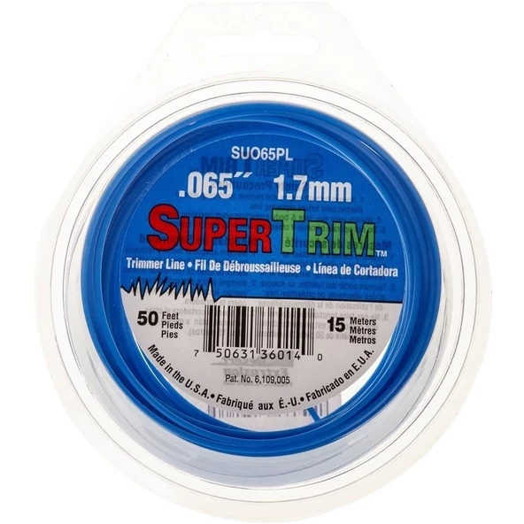 Supertrim Dx221365 Misina 1.7Mm 15 Metre Mavi Yuvarlak ürün görseli