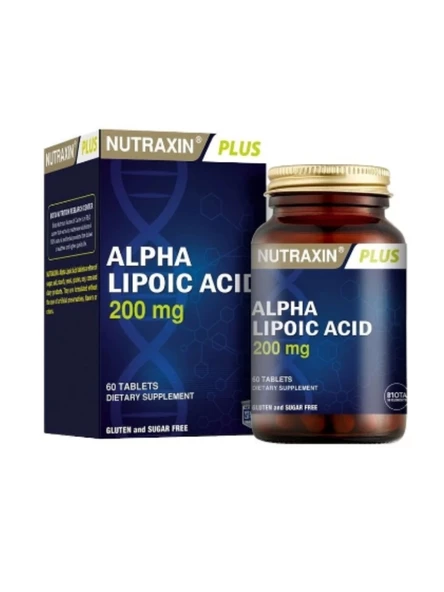 Nutraxin Alpha Lipoic Acid 200 mg 60 Tablet ürün görseli