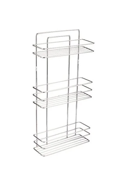 Decorev 5929 Şampuanlık Kristal Lamalı Üç Katlı Krom