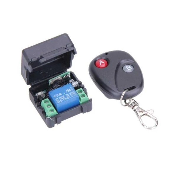 12v 1 Kanallı Röle Modülü + Uzaktan Kumanda ürün görseli 1