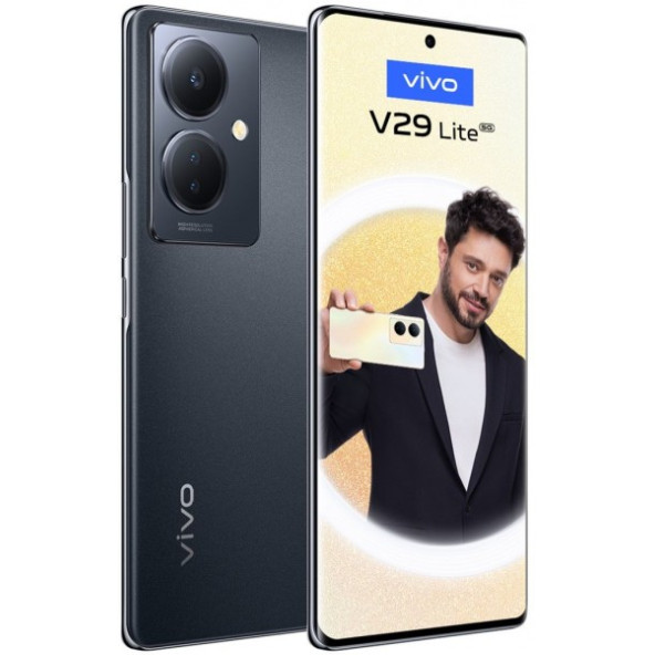 Vivo V29 Lite 5G 256 GB 8 GB Ram Siyah (Vivo Türkiye Garantili)