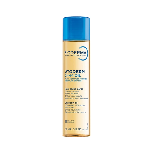 Bioderma Atoderm 2 in 1 Body Oil Nemlendirici Kuru Yağ 150 ml ürün görseli