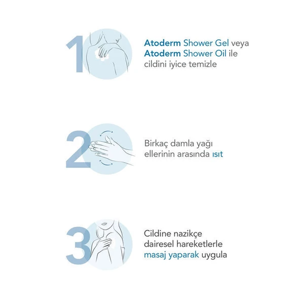 Bioderma Atoderm 2 in 1 Body Oil Nemlendirici Kuru Yağ 150 ml - Resim 6