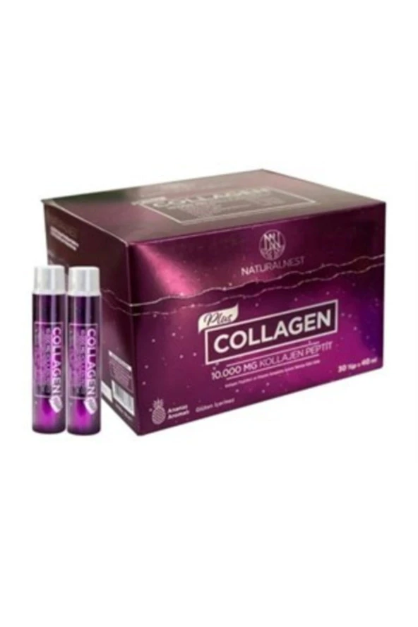 Naturalnest Collagen Plus Kollajen Peptitleri Ve Vitamin Kompleks 30 Flakon * 40 ml