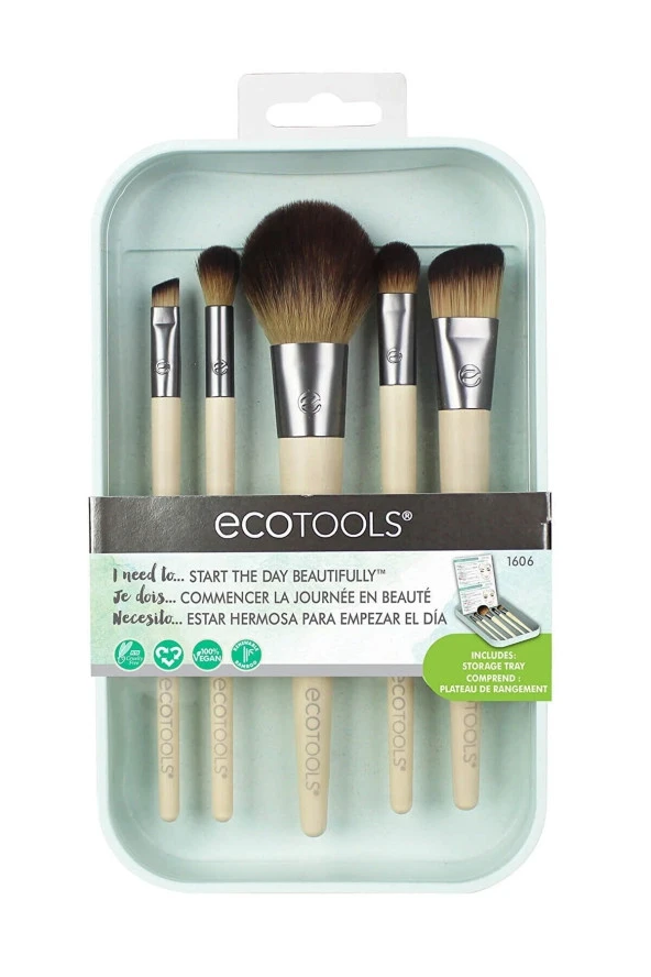 ECOTOOLS START THE DAY BEAUTIFULLY FIRÇA SETİ