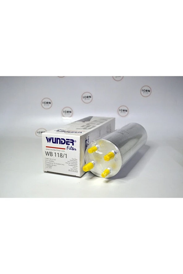 Icon Group - Volkswagen VW Group Transporter 1.9 - 2.5 - Touareg 2.5 Tdı Yakıt - Mazot Filtresi - WB 118 - Resim 2