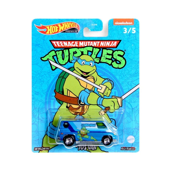 Hot Wheels Premium Ninja Turtles 70s Van HCN89