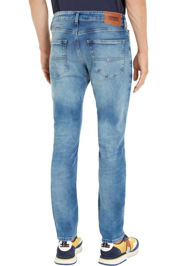 Erkek Denim Taş Yıkama Scanton Kot Pantolon - 2
