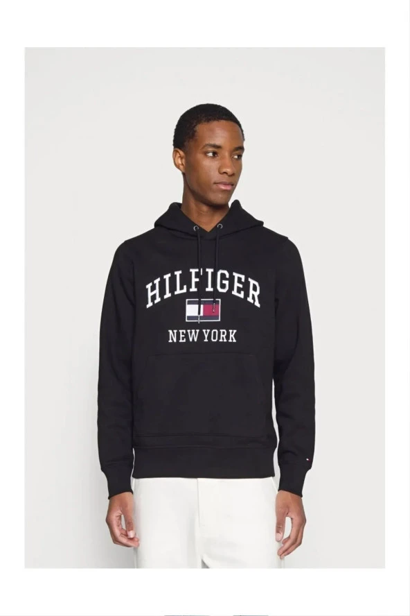 Erkek New York Kapşonlu Sweatshirt - 2