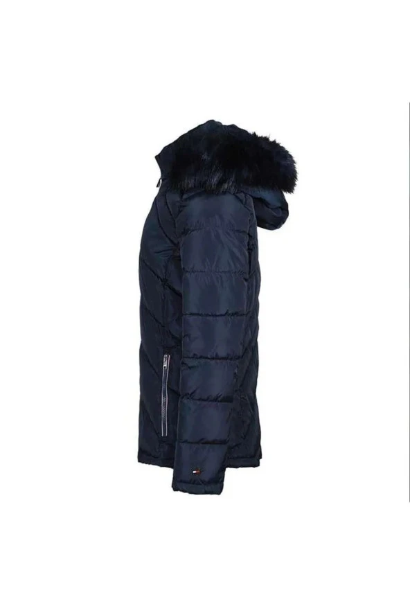 Kadın Kapüşonlu Mont - 2