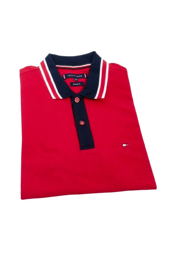 Regular Fit Erkek Kontrast Polo T-shirt - 4