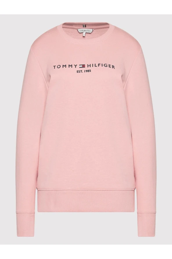 O Yaka Sweatshirt Regular Fit//ŞEKER PEMBE - 5