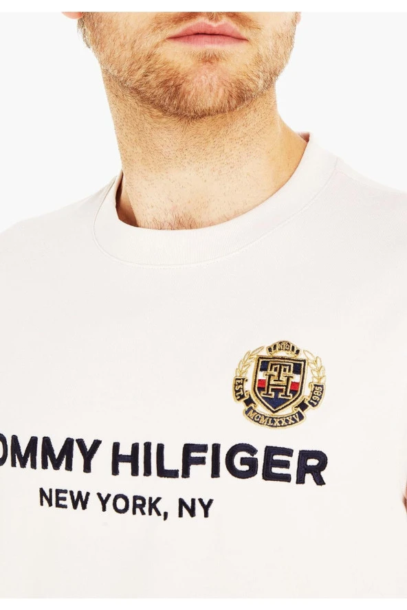 Logo Printed Crew Neck T-shirt - 2