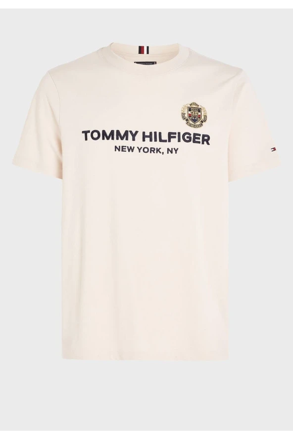 Logo Printed Crew Neck T-shirt - 4