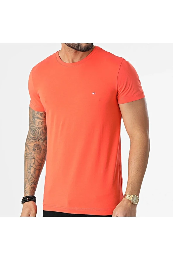 Basic T-shirt Stretch Slım Fıt Tee