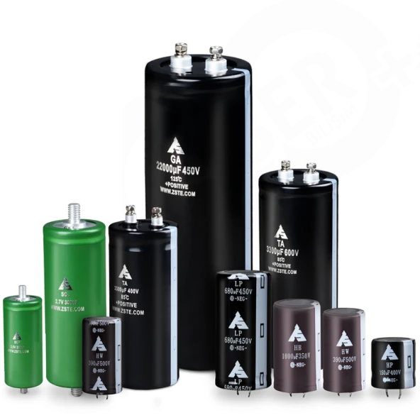 Hiberbilişim 150Uf 63V Elektrolitik Kondansatör ürün görseli 1