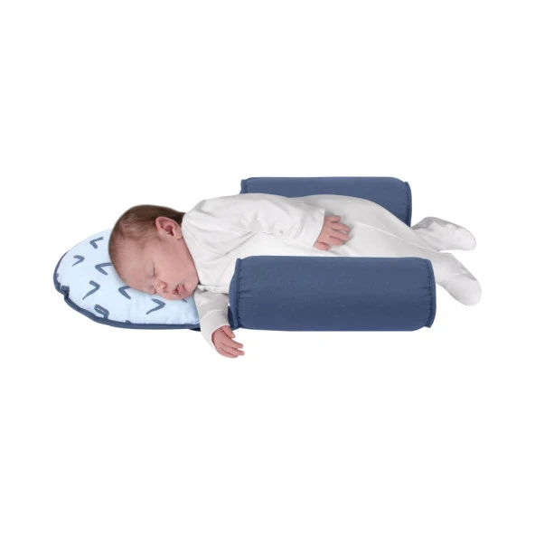 Sevi Bebe Kafa Şekillendirici Yastık Yan Yatış Yastığı ART-33 Çentik