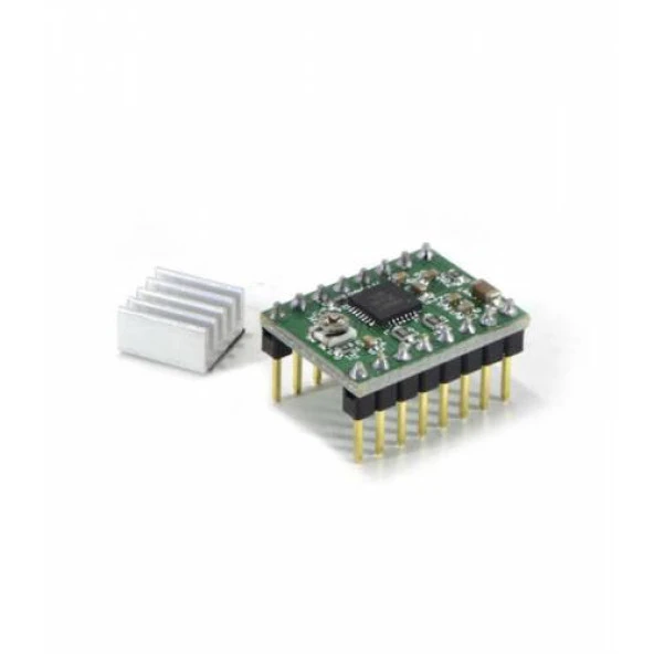 A4988 2A Yeşil Step Motor Sürücü ürün görseli 1