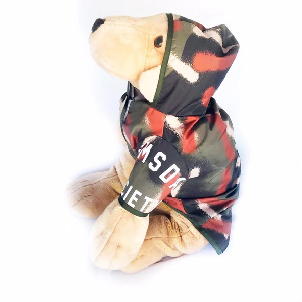 ORTA VE BÜYÜK IRK KAMUFLAJ KÖPEK YAĞMURLUĞU by Kemique - 9