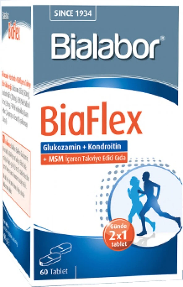 Biolabor Biaflex Glukozamin Kondroitin Msm 60 Tablet