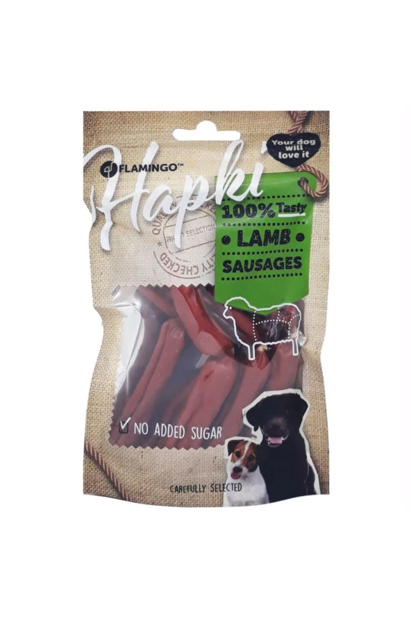Lamb Snack Kuzulu Sosis Köpek Ödül Maması 85 gr