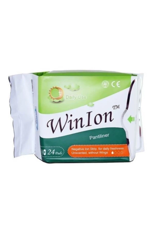 Winion Winalite Negatif Iyonlu Anion Ped. - Günlük Ped Yeşil - 1