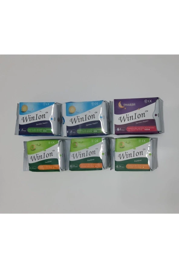 Winalite Winion 1 Gece+ 2 Gündüz^+ 3 Günlük Ped ürün görseli 1