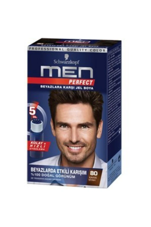 Schwarzkopf Men Perfect Kolay Erkek Saç Boyası 80 ürün görseli 1