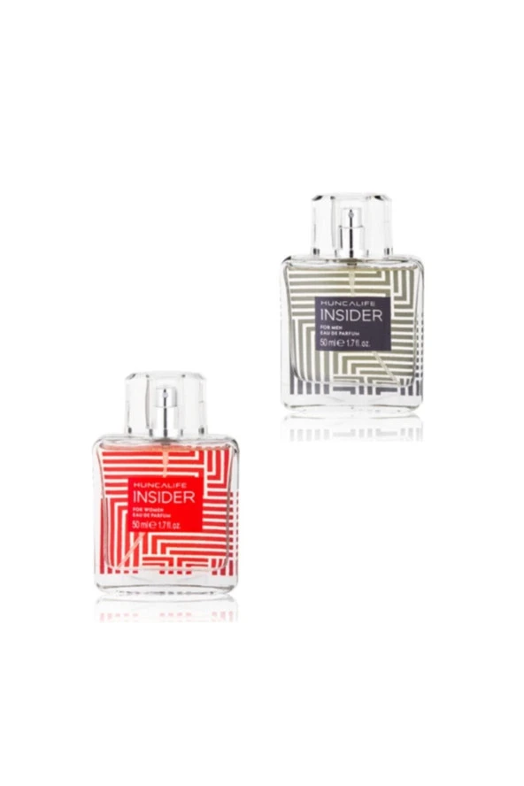 Huncalife Insider Erkek Edp 50 ml + Insider Kadın Edp 50 ml