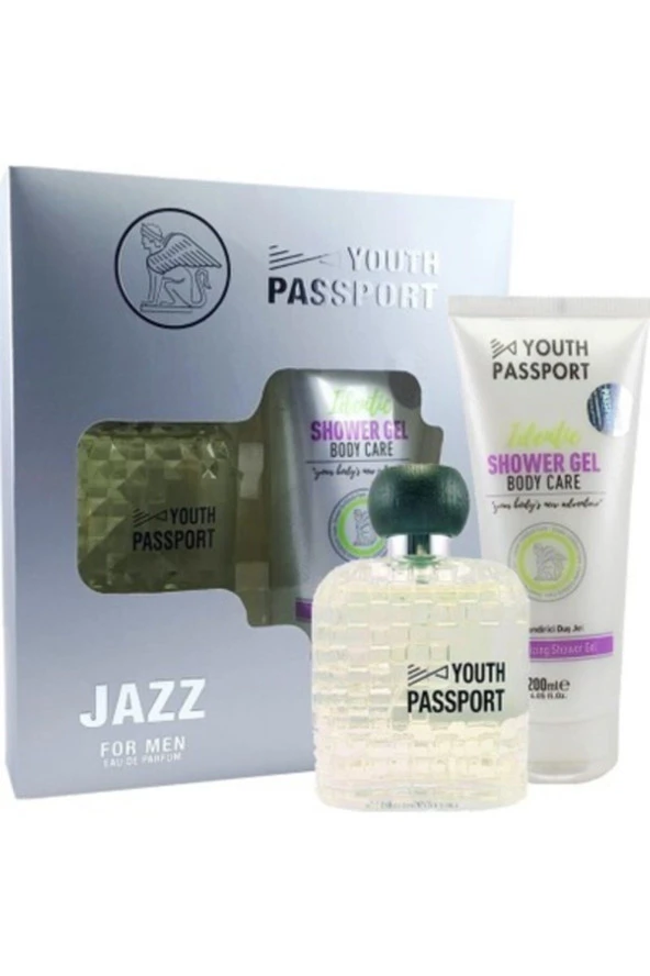 Youth Passport Jazz Edp 100 ml Erkek Parfüm Duş Jeli Set