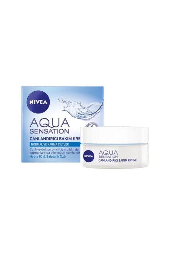 Nivea Nıvea Vis.aqua Sens.yuz Kremi 50ml