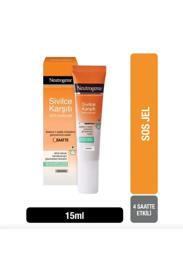 Neutrogena Sivilce Karşıtı Sos Sivilce Jeli 15 Ml