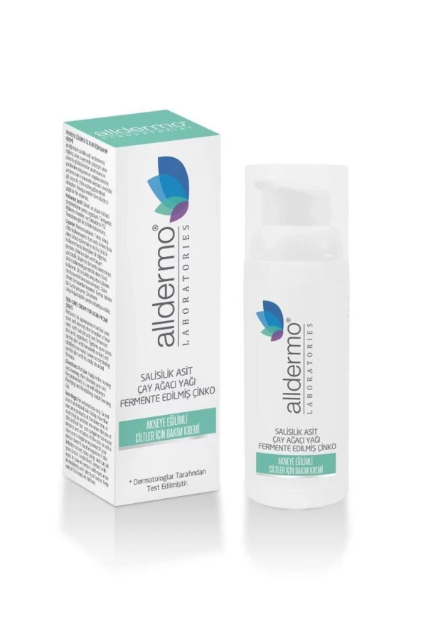 Alldermo Akneye Eğilimli Ciltler Için Bakım Kremi 50ml