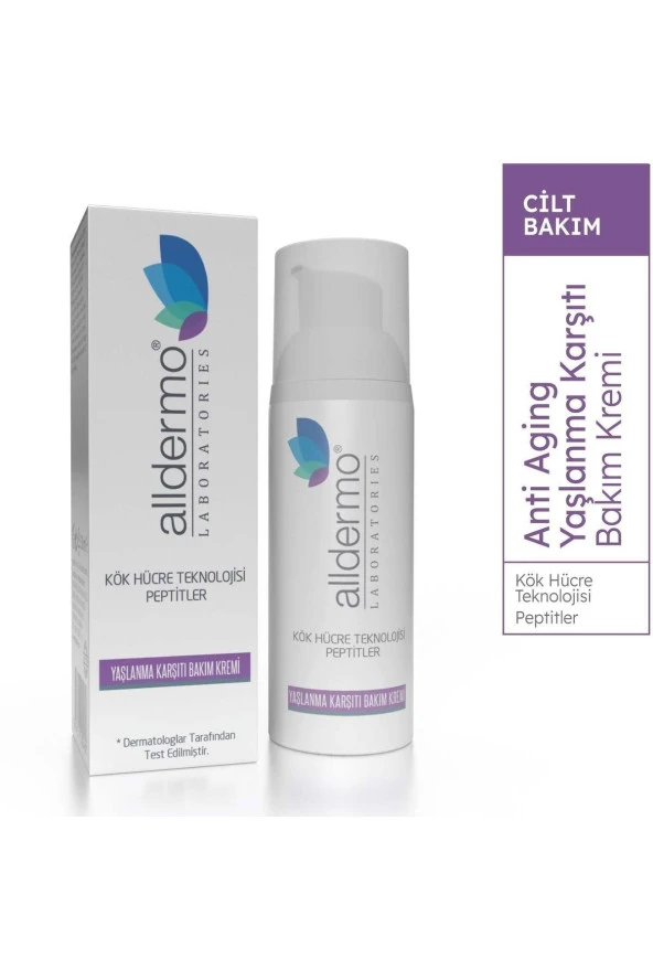 Alldermo Yaşlanma Karşıtı Bakım Kremi 50 Ml ürün görseli 1