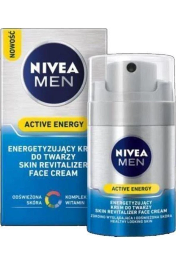 Nivea Men Active Energy 50 ml Canlandırıcı Yüz Kremi