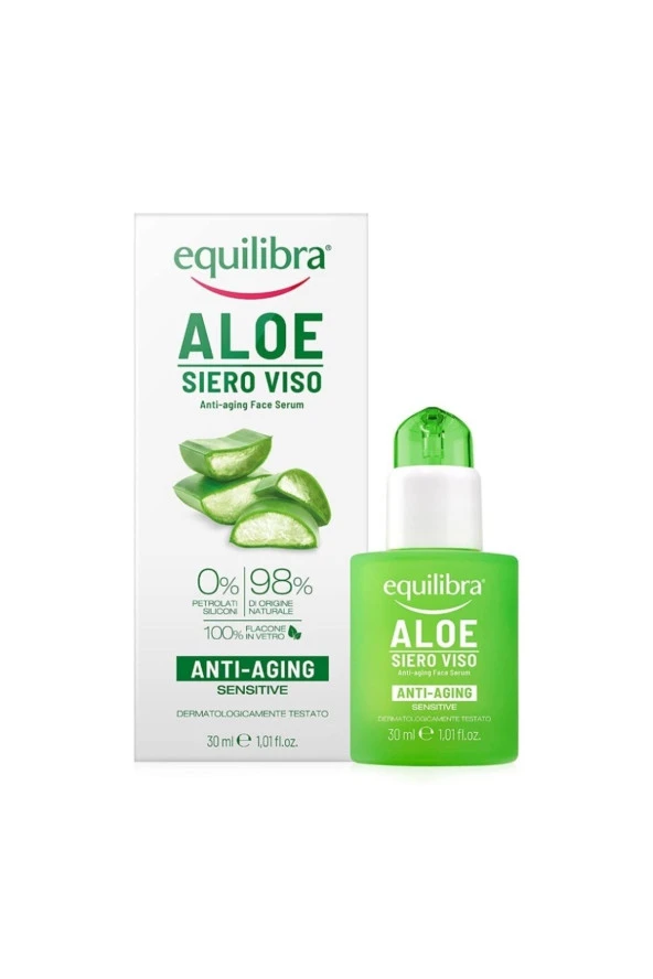 Equilibra Siero Viso Anti Ageing %50 Aloe Vera Içerikli Serum