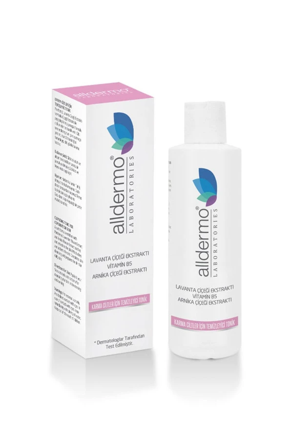 Alldermo Karma Ciltler Için Temizleyici Tonik 200 Ml - Resim 2