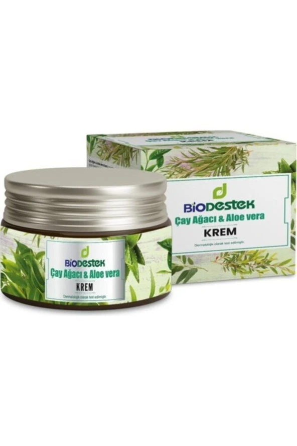 Biodestek Çay Ağacı ve Aloe Vera Kremi 140 gr