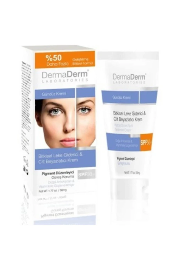 DermaDerm Laboratories Dermaderm Gündüz Kremi 100ml (leke Giderici Cilt Beyazlatıcı Çil Ve Güneş Lekelerine Karşı 100 Gr) ürün görseli 1