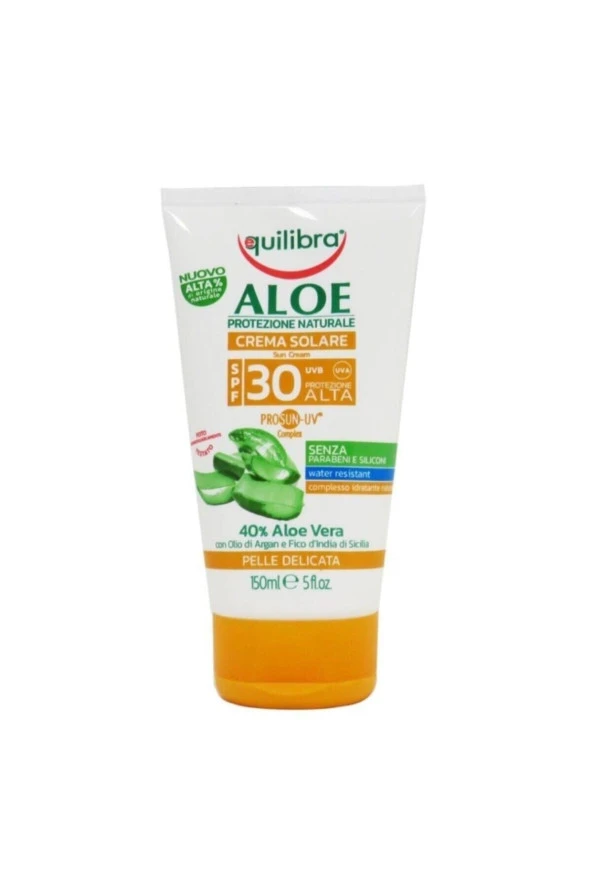 Equilibra Aloe Yüksek Koruma Faktörlü Spf 30 Güneş Kremi 150ml - Resim 2