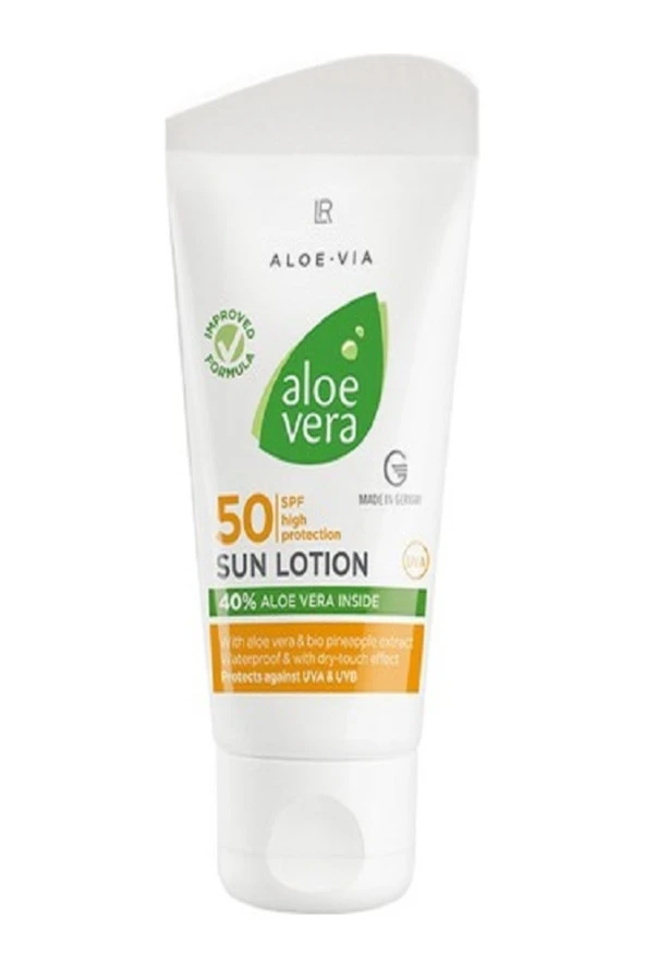 LR Aloe Vıa Aloe Vera Güneş Koruyucu Losyon Spf 50 75 Ml.(SUN LOTION SPF50 HİGH PROTECTİON)23113-1