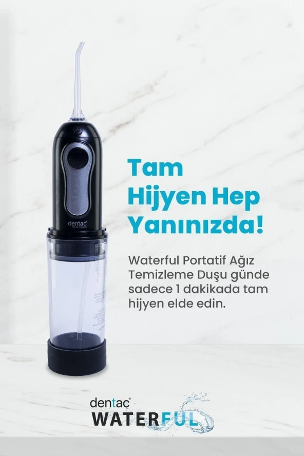 Dentac Waterful Portatif Ağız Temizleme Duşu - Resim 3