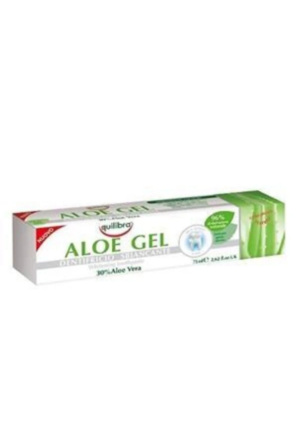 Equilibra Aloe Vera Beyazlatıcı Diş Macunu 50 Ml Toothpaste Whıtenıng ürün görseli 1