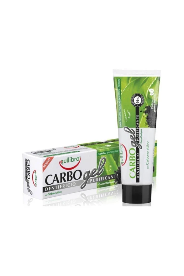 Equilibra Carbo Jel Kömür Diş Macunu 75ml ürün görseli