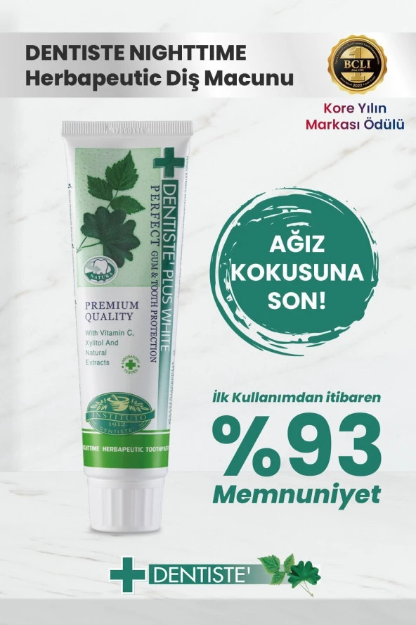 Dentiste Plus Dentıste Nıghttıme Herbapeutic Diş Macunu - Resim 2