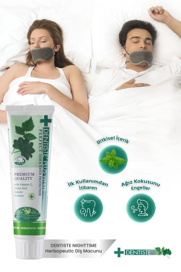 Dentiste Plus Dentıste Nıghttıme Herbapeutic Diş Macunu - Resim 4