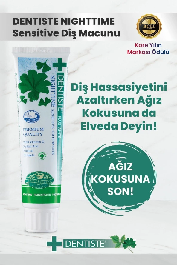 Dentiste Plus Dentiste Sensitive Hassas Dişler Için Diş Macunu 100 gr - Resim 3