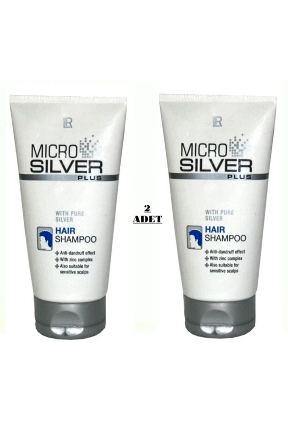 LR Microsilver Plus Kepek Önleyici Şampuan 150 ml X 2 Adet